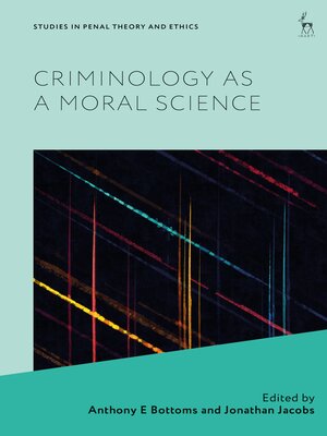 cover image of Criminology as a Moral Science